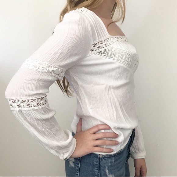 Boho white blouse - Picture 2 of 5